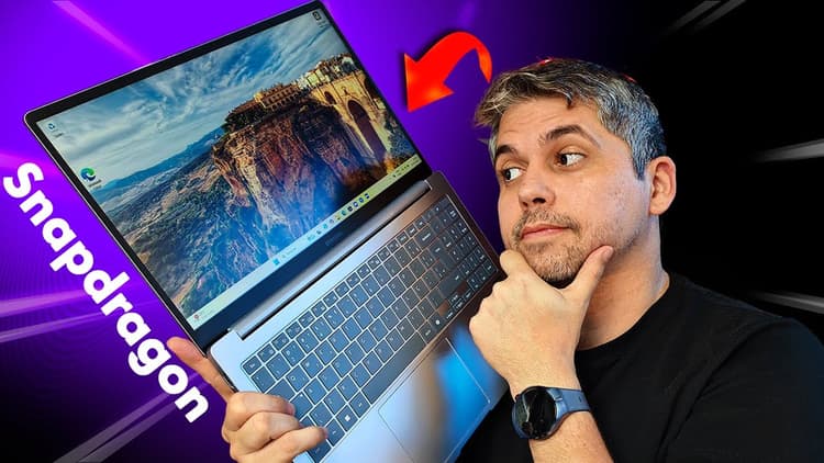 Youtube Video Galaxy Book 4 Edge / O FUTURO DOS NOTEBOOKS? Snapdragon X Plus e Copilot+