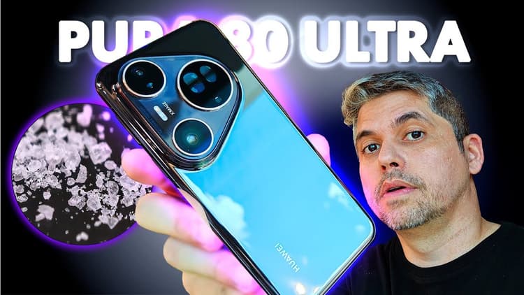 Youtube Video USEI O HUAWEI PURA 80 ULTRA POR 1 SEMANA: O RESULTADO... É DIFÍCIL DE ACREDITAR!