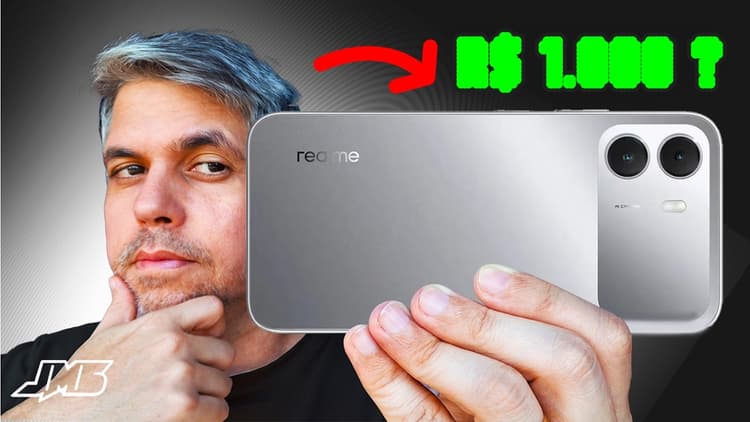 Youtube Video realme P4 lite: Bateria de 6.600 mAh/256GB/NFC: A Regra foi Quebrada.
