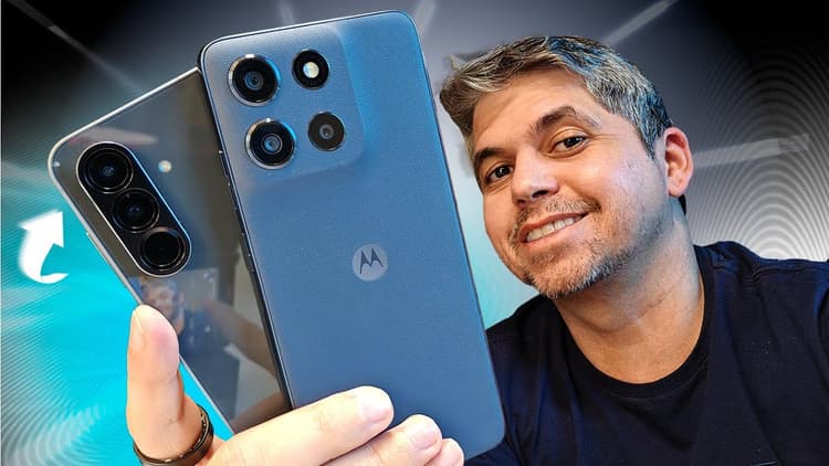 MOTOROLA MOTO G56 VS SAMSUNG GALAXY A56 / QUAL DESTRUIU O OUTRO?