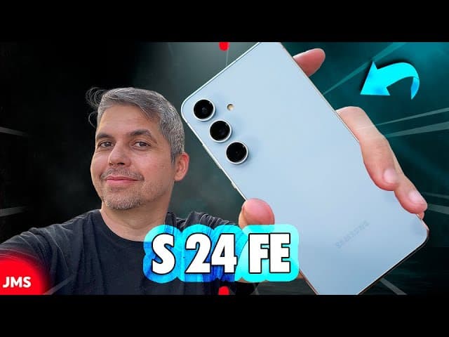 Youtube Video Galaxy S24 FE: Ficha Técnica Tela Bateria e Preço!