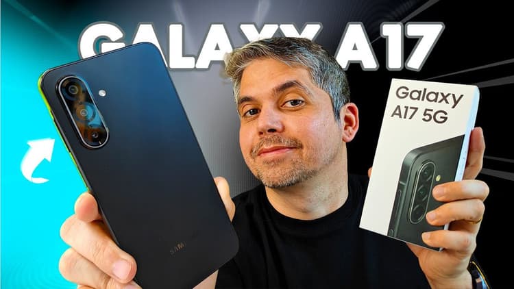 Youtube Video O Galaxy A17 5G CHEGOU!! O QUE OS OUTROS REVIEWS NÃO TE CONTARAM?