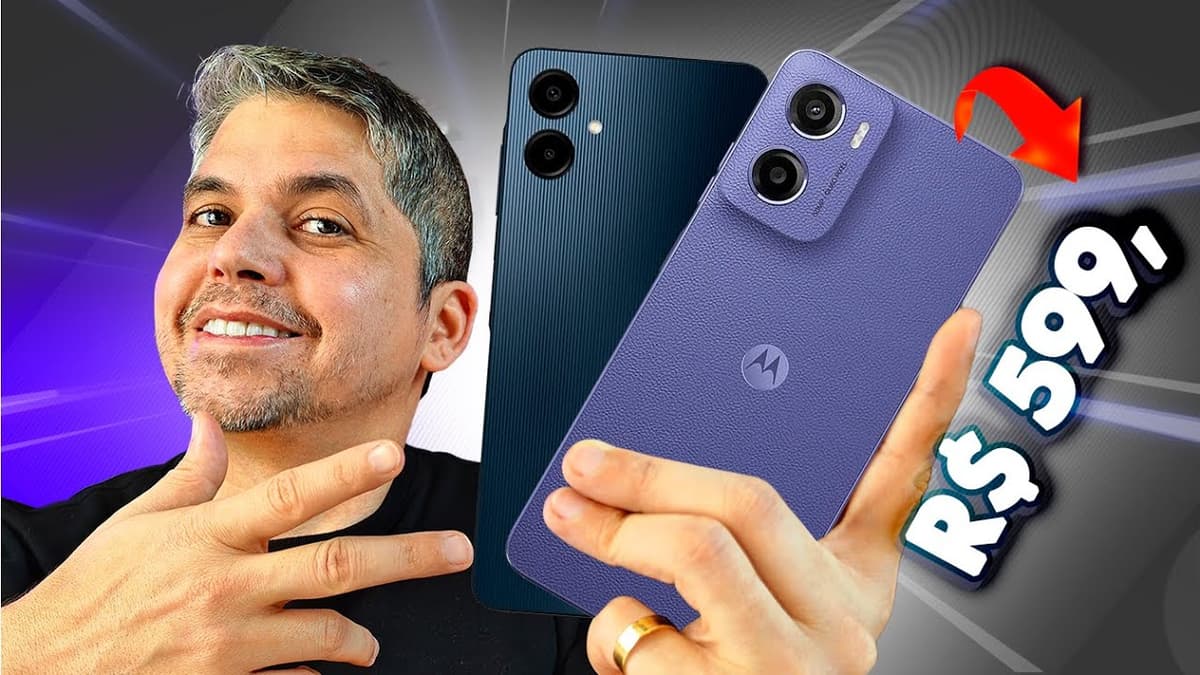 MELHOR CELULAR BARATO? SAMSUNG GALAXY A06 VS MOTOROLA MOTO G05