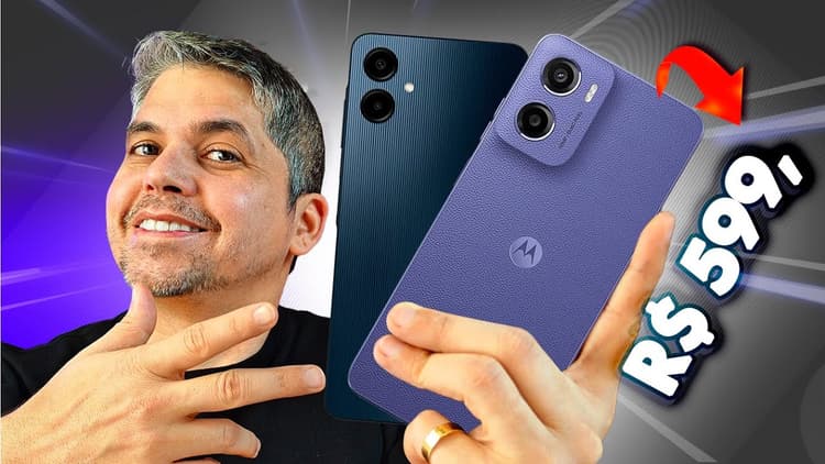 MELHOR CELULAR BARATO? SAMSUNG GALAXY A06 VS MOTOROLA MOTO G05