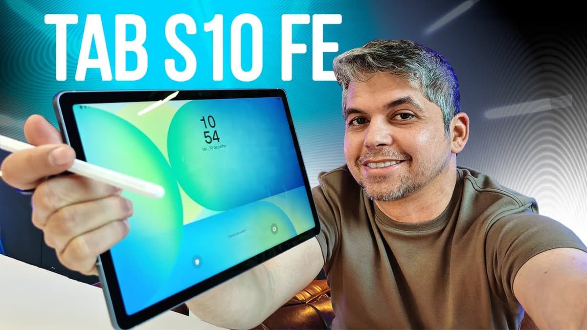 Galaxy Tab S10 FE / O Tablet mais BARATO da Samsung (Unboxing e Impressões)