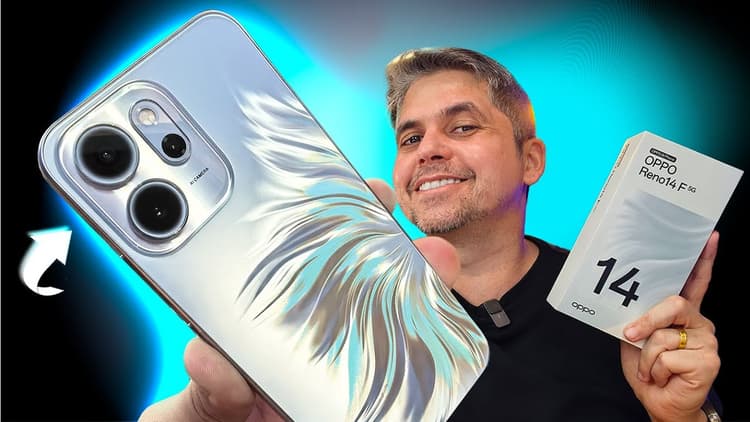 Youtube Video ESTE CELULAR VAI TE FAZER DESISTIR DOS OUTROS! Oppo Reno 14F 5G