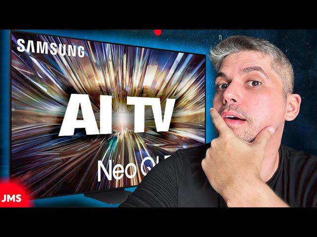 Youtube Video As Novas AI TVs Samsung 2024: OLED, Neo QLED 8K e Neo QLED 4K