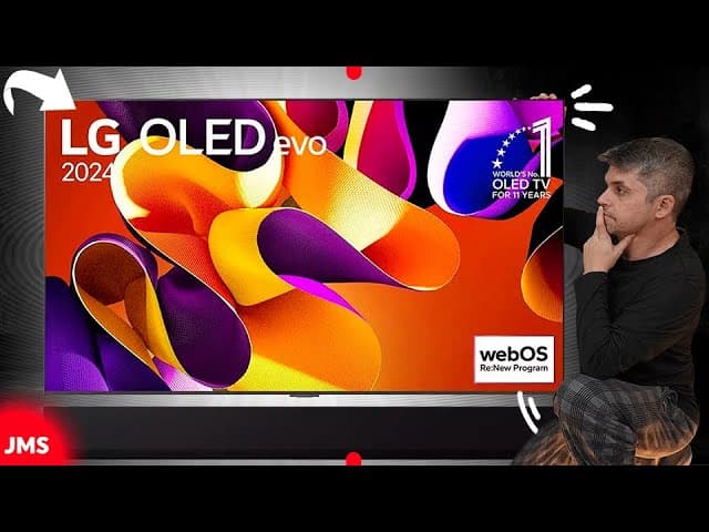 Porque essa é a melhor TV OLED de 65 polegadas da LG? OLED evo G4