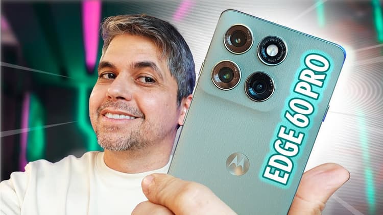 Youtube Video Motorola Edge 60 Pro: As CÂMERAS DESTE CELULAR são INCRÍVEIS (Unboxing e Impressões)