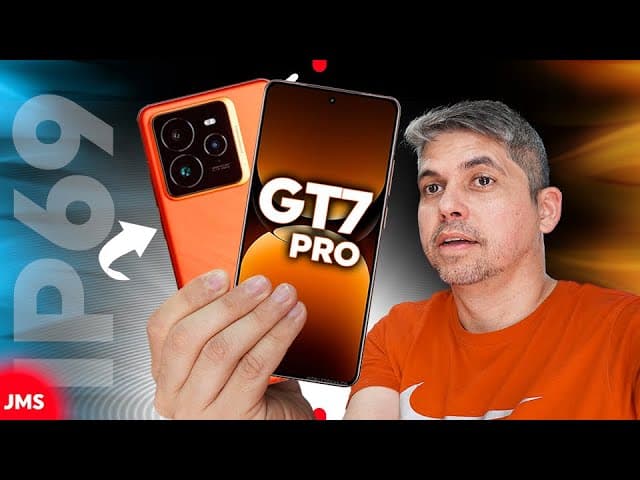 Realme GT 7 Pro: Primeiro ANDROID 15 Snapdragon 8 Elite: Bateria 6.500 mAh