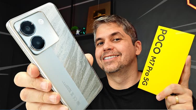 Youtube Video POCO M7 PRO 5G O CELULAR BARATO MELHOR CUSTO BENEFÍCIO DA XIAOMI