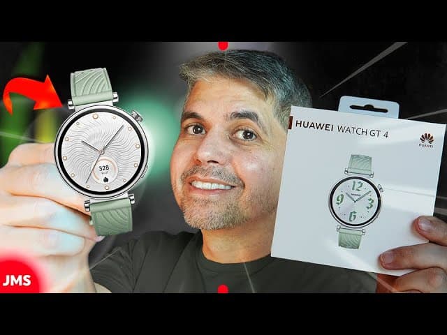 Youtube Video Huawei Watch GT 4: VALE A PENA?