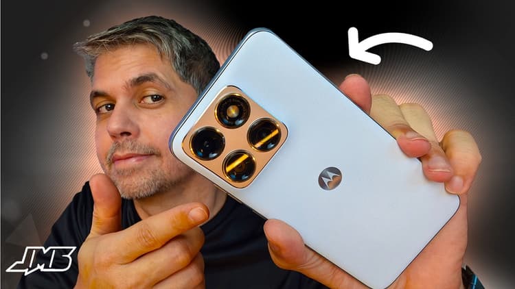 Youtube Video Motorola Edge 70 Fusion: Lindo. Blindado. Incompleto.