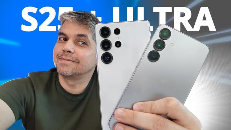Galaxy S25 Plus ou S25 Ultra / VALE A PENA PAGAR MAIS? (Comparativo)