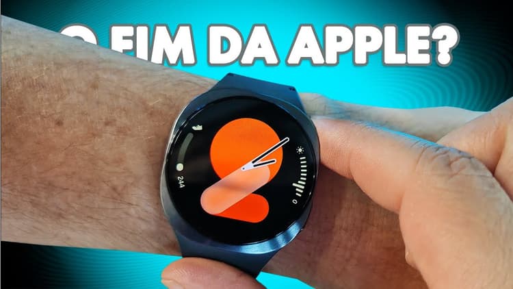 O GALAXY WATCH 8 DESTRUIU O APPLE WATCH? A VERDADE!