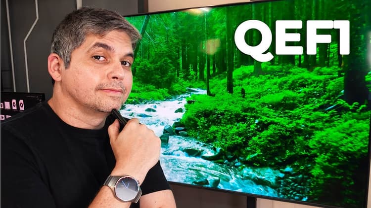 Youtube Video TV Samsung QLED QEF1 Review: Boa o Suficiente?