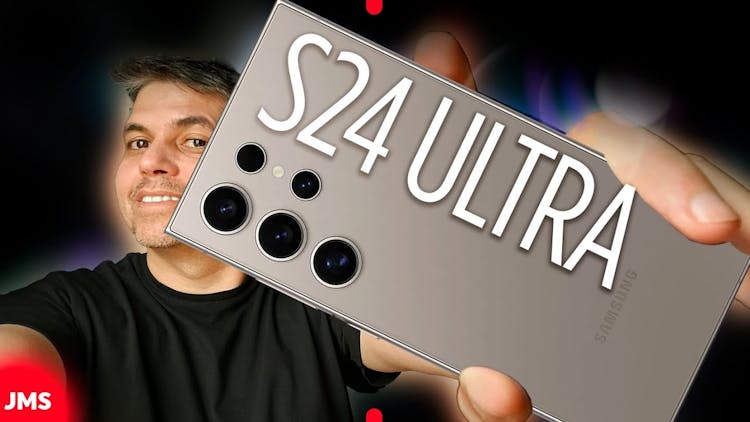 Youtube Video Samsung Galaxy S24 Ultra O Android Mais Desejado! (Hands On)
